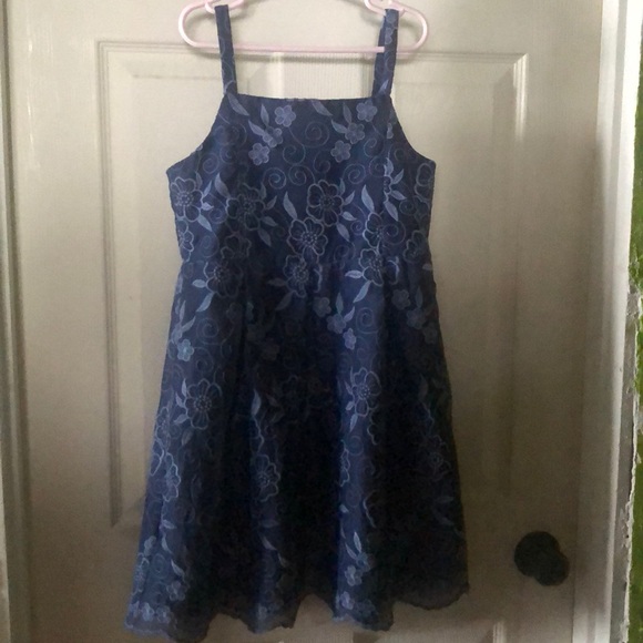 Pippa & Julie Girls Embroidered Summer Dress Sz 10 - Picture 1 of 4